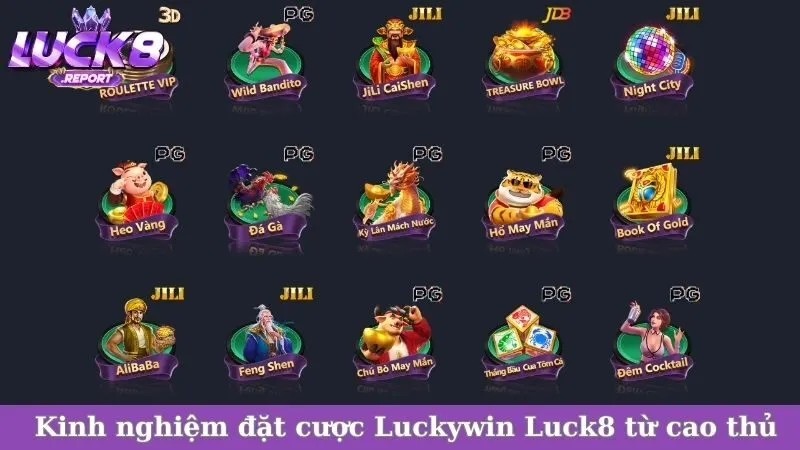 Kinh nghiệm đặt cược Luckywin Luck8 từ cao thủ